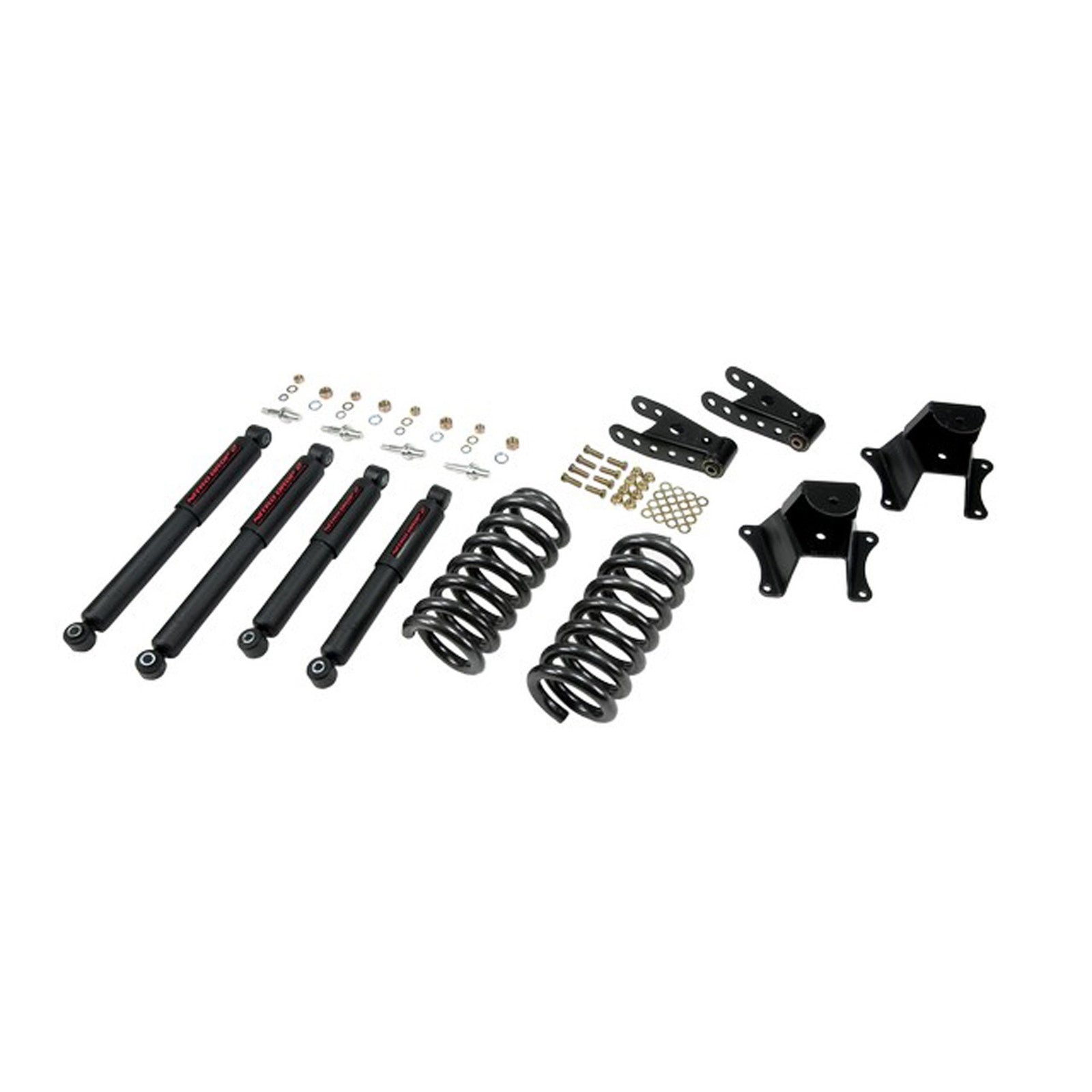 BELLTECH 703ND LOWERING KIT W/ NITRO DROP 2 SHOCKS