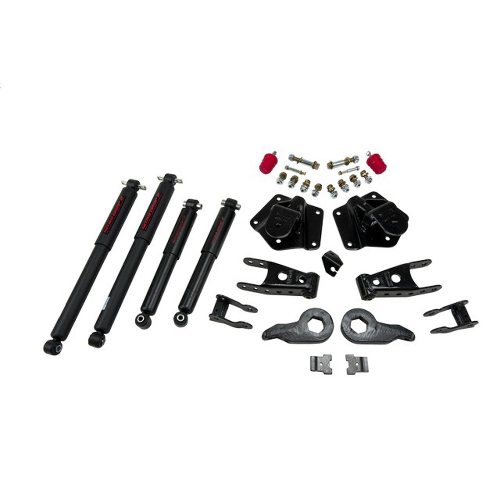 BELLTECH 764ND LOWERING KIT W/ NITRO DROP 2 SHOCKS