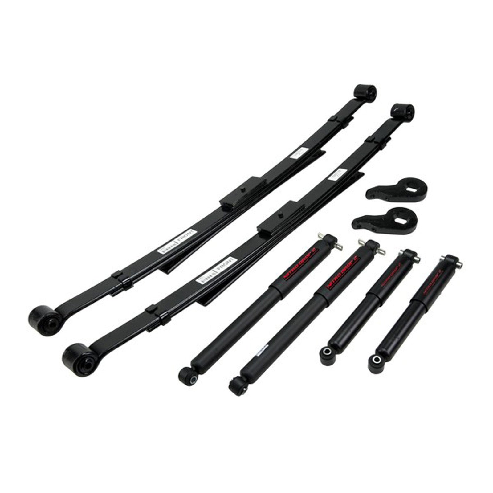 BELLTECH 767ND LOWERING KIT W/ NITRO DROP 2 SHOCKS