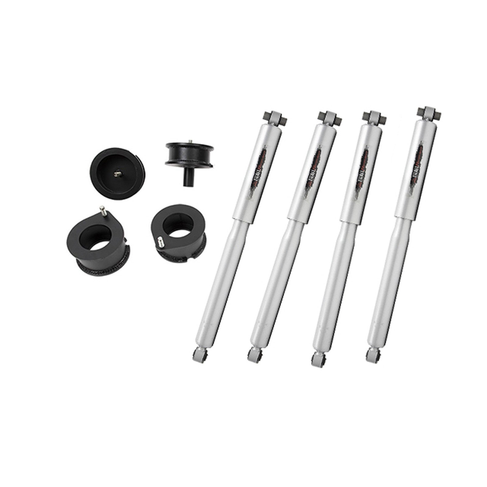 BELLTECH 1032SP 2.5 INCH LEVELING KIT | COIL SPRING SPACERS W/ TRAIL PERFORMANCE SHOCKS