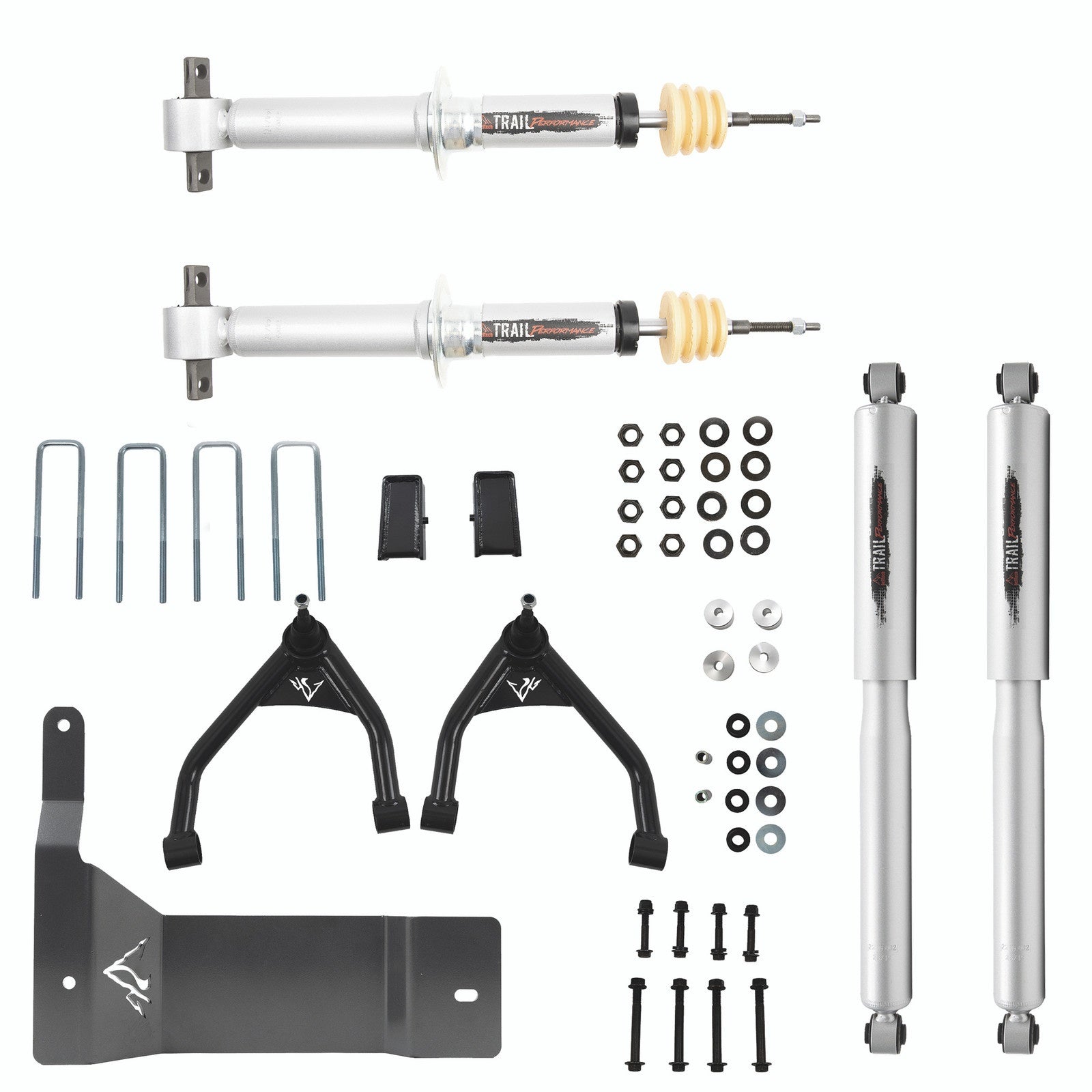 BELLTECH 150206TP 4 INCH LIFT KIT | FRONT AND REAR TRAIL PERFORMANCE STRUTS/SHOCKS