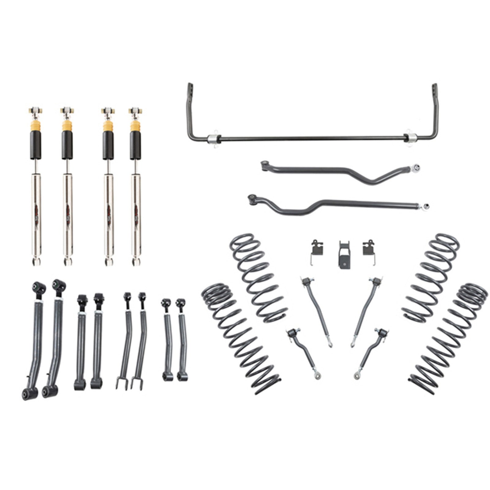 BELLTECH 153205HKP 4 INCH LIFT KIT | FRONT AND REAR TRAIL PERFORMANCE PLUS SHOCKS