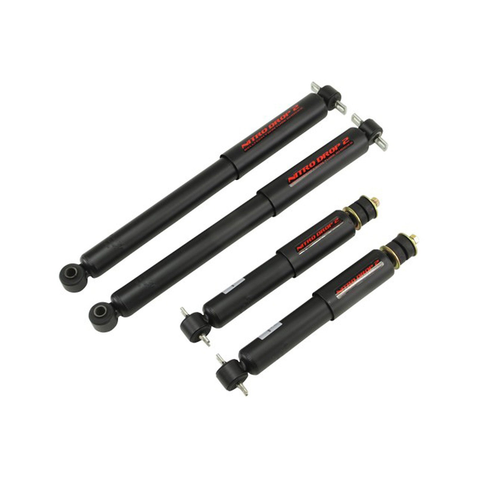 BELLTECH 9116 NITRO DROP 2 SHOCK SET (LOWERING)