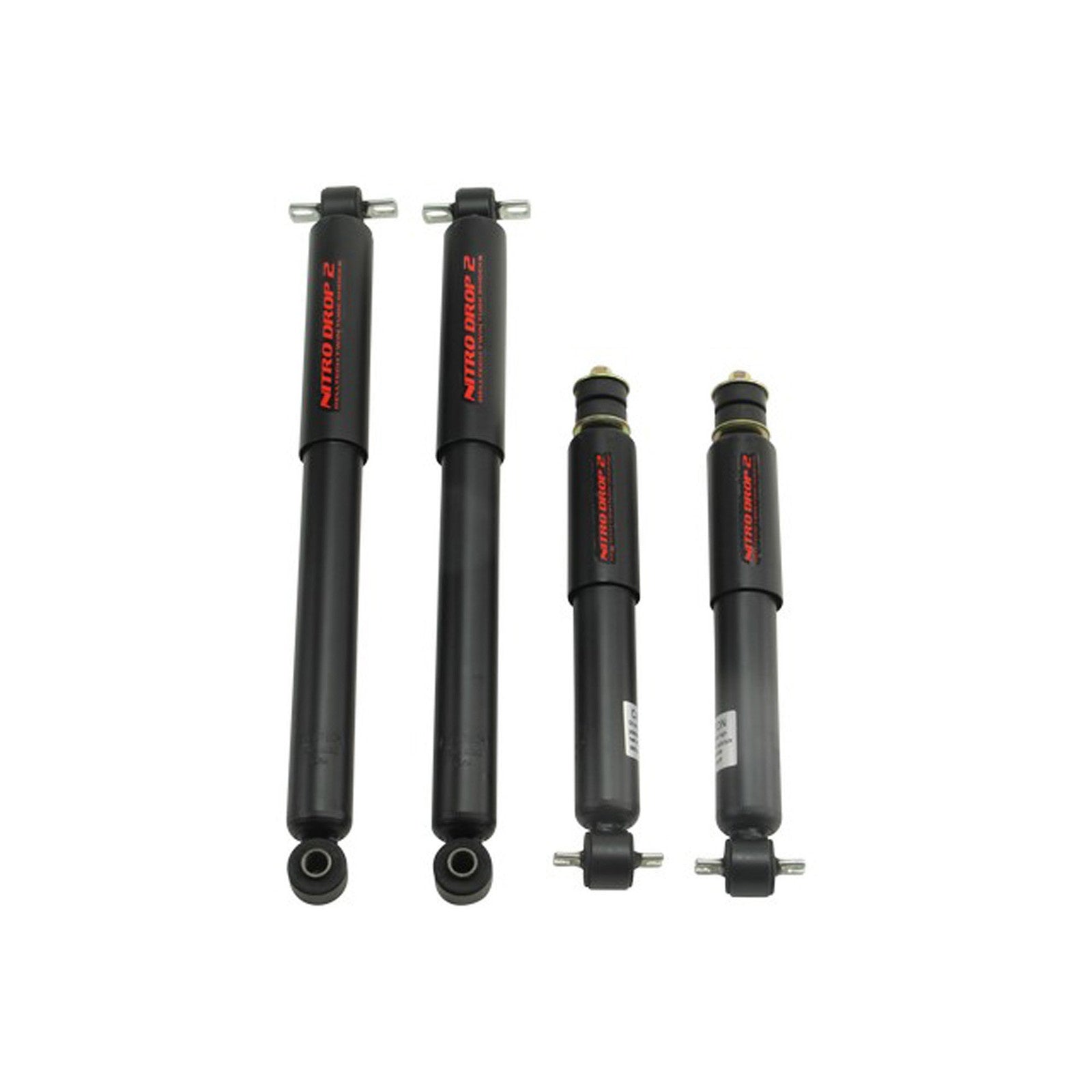 BELLTECH 9124 NITRO DROP 2 SHOCK SET (LOWERING)