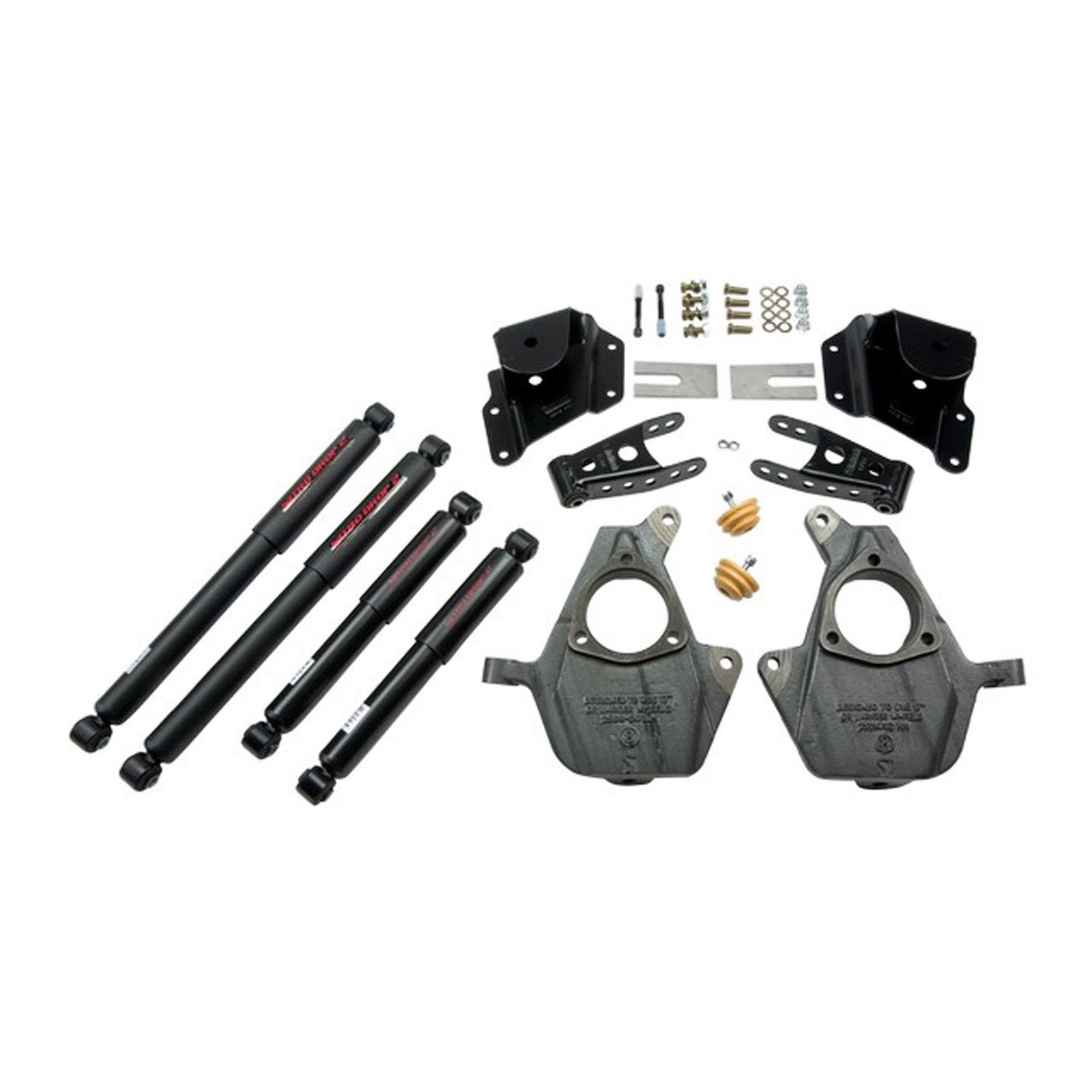 BELLTECH 946ND LOWERING KIT W/ ND2 SHOCKS (FRONT TORSION BAR SUSPENSION ONLY)