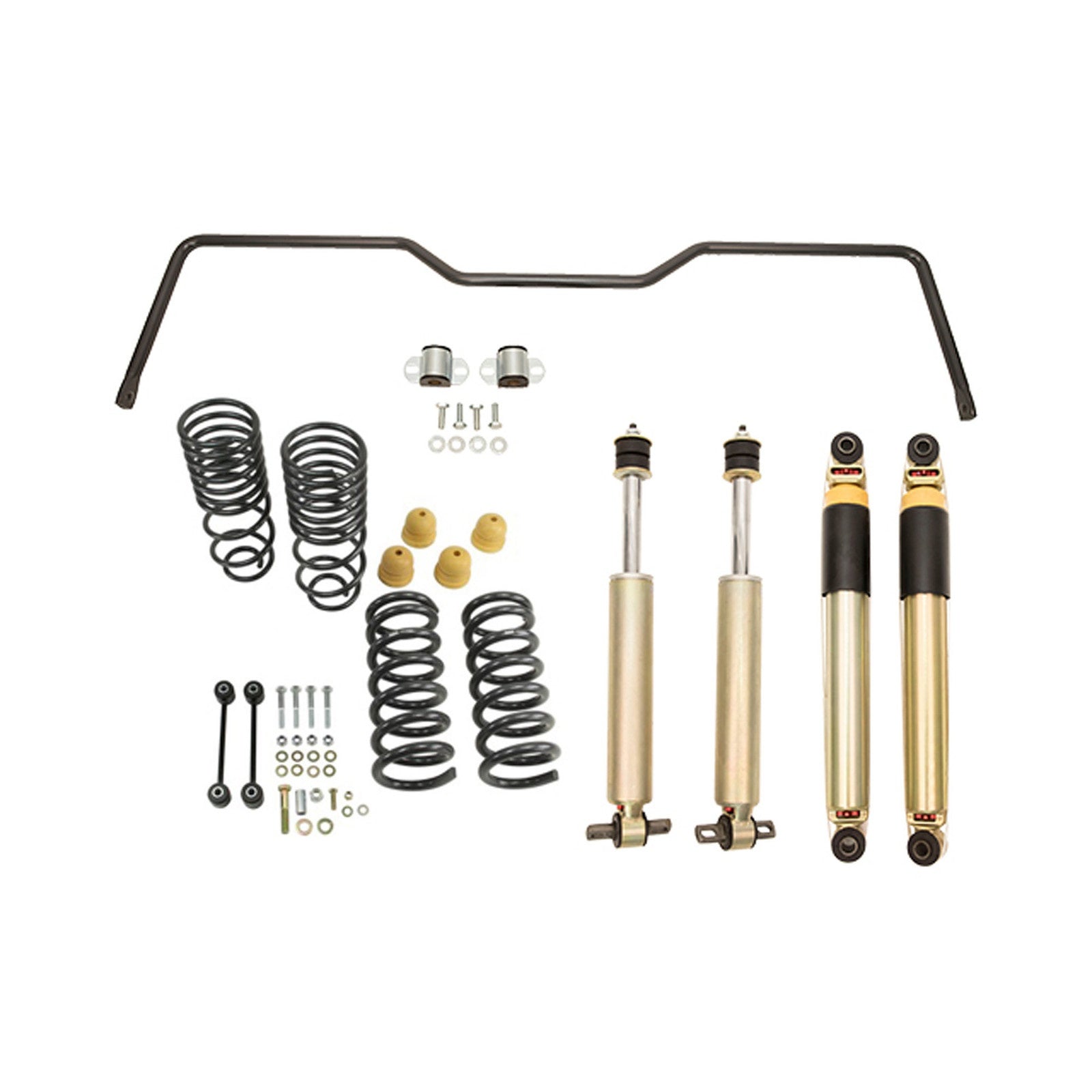 BELLTECH 964HKP PERFORMANCE HANDLING KIT PLUS W/ DAMPING ADJUSTABLE SHOCKS & REAR SWAY BAR