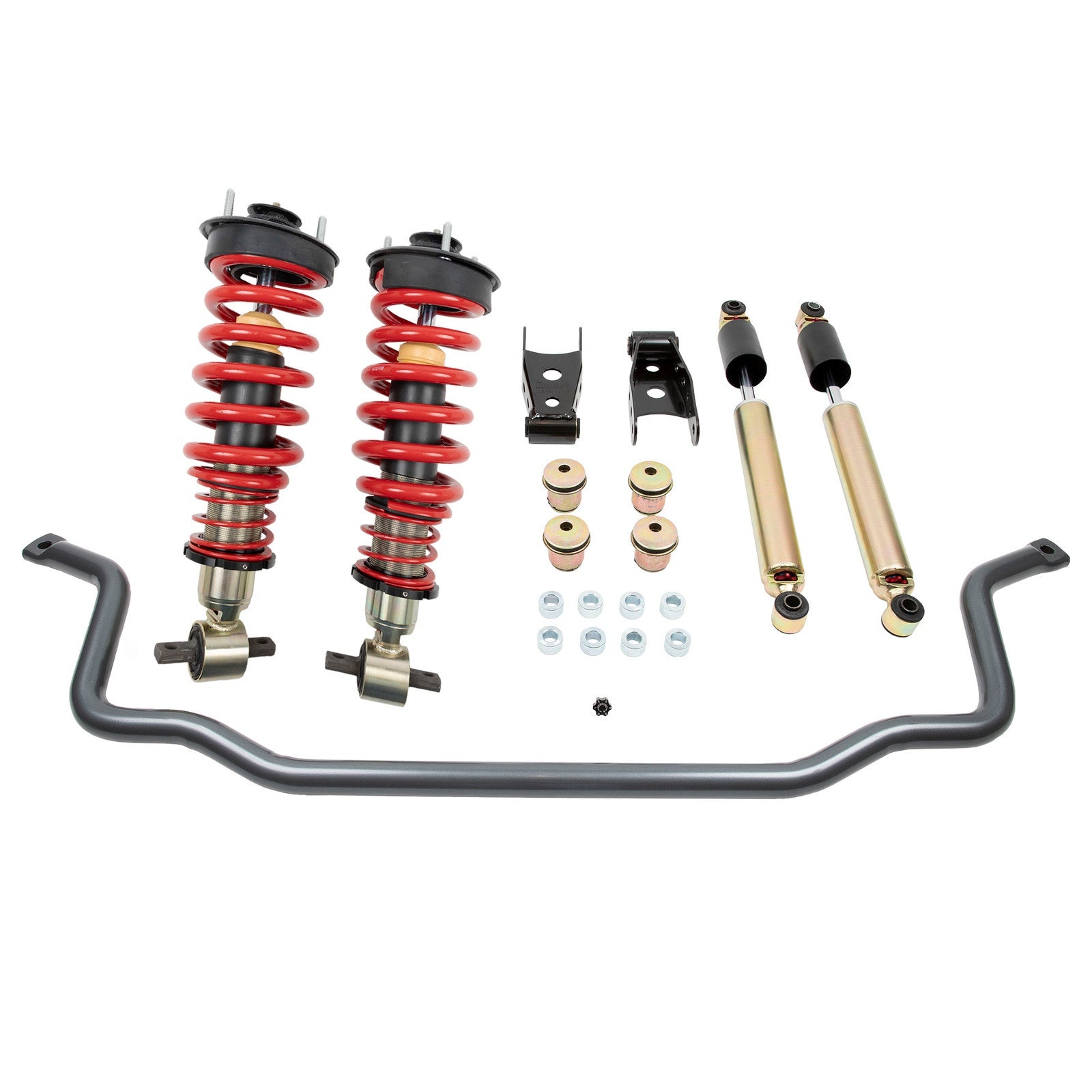 BELLTECH 985HKP PERFORMANCE HANDLING KIT PLUS W/ DAMPING/HEIGHT ADJUSTABLE FRONT COILOVERS