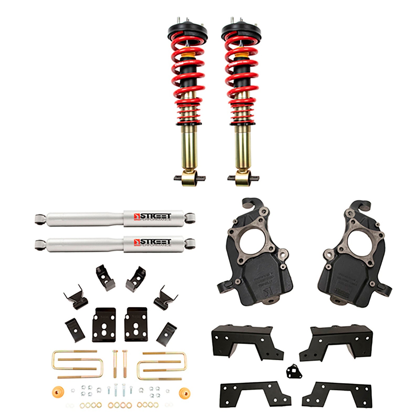 BELLTECH 1008SPC PERFORMANCE COILOVER KIT W/ HEIGHT ADJUSTABLE FRONT C