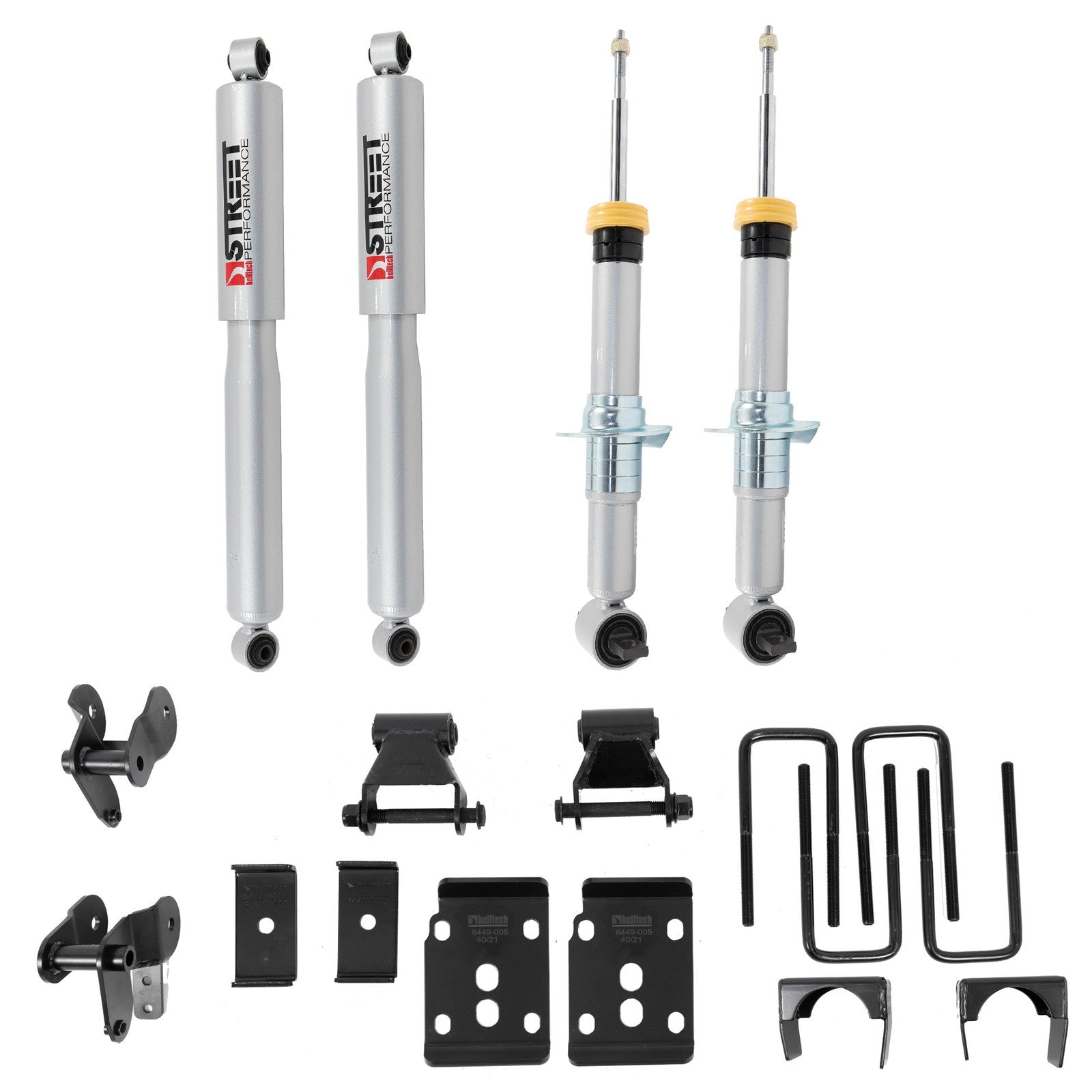 BELLTECH 1050SP LOWERING KIT W/ STREET PERFORMANCE STRUTS/SHOCKS