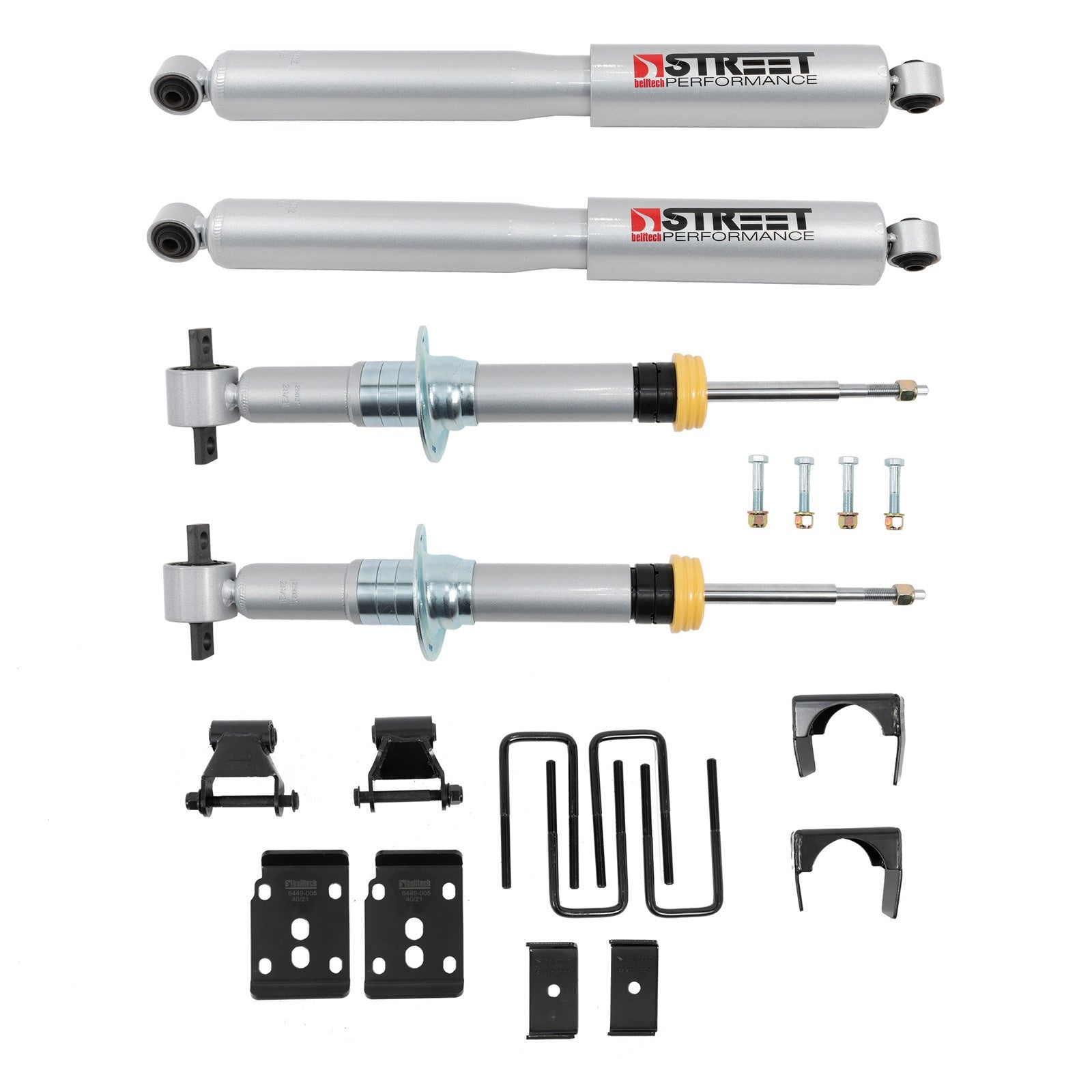 BELLTECH 1055SP LOWERING KIT W/ STREET PERFORMANCE STRUTS/SHOCKS
