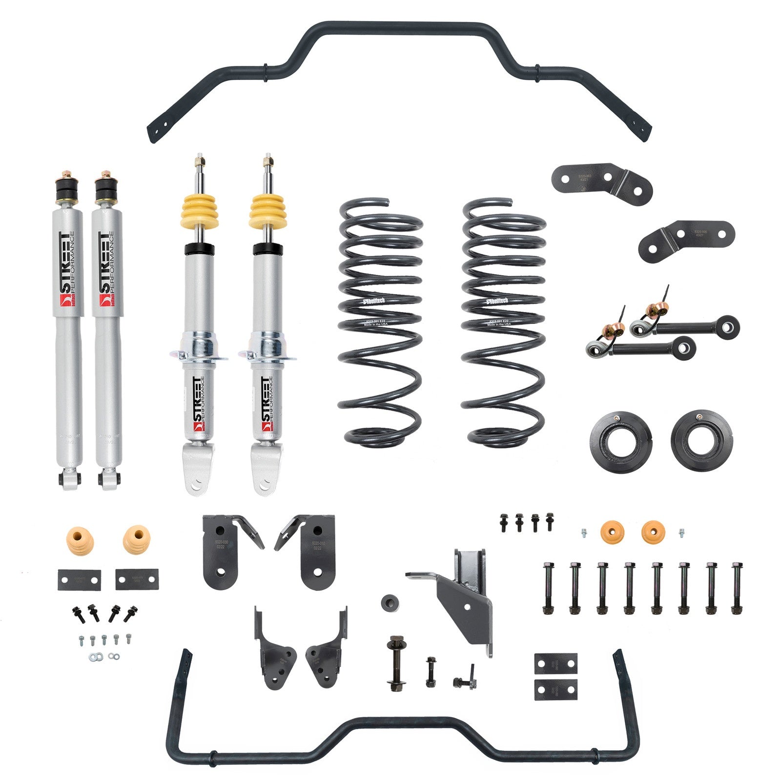 BELLTECH 1061SPS LOWERING KIT W/ STREET PERFORMANCE SHOCKS