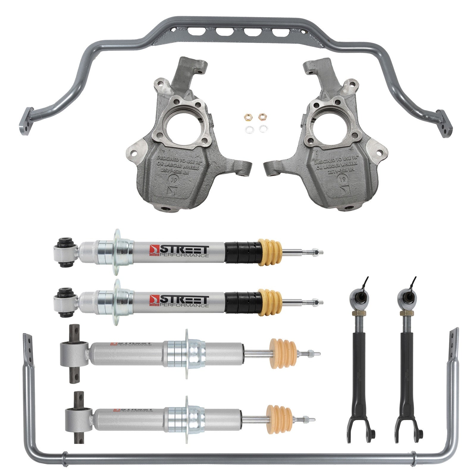 BELLTECH 1104SPS LOWERING KIT W/ STREET PERFORMANCE STRUTS