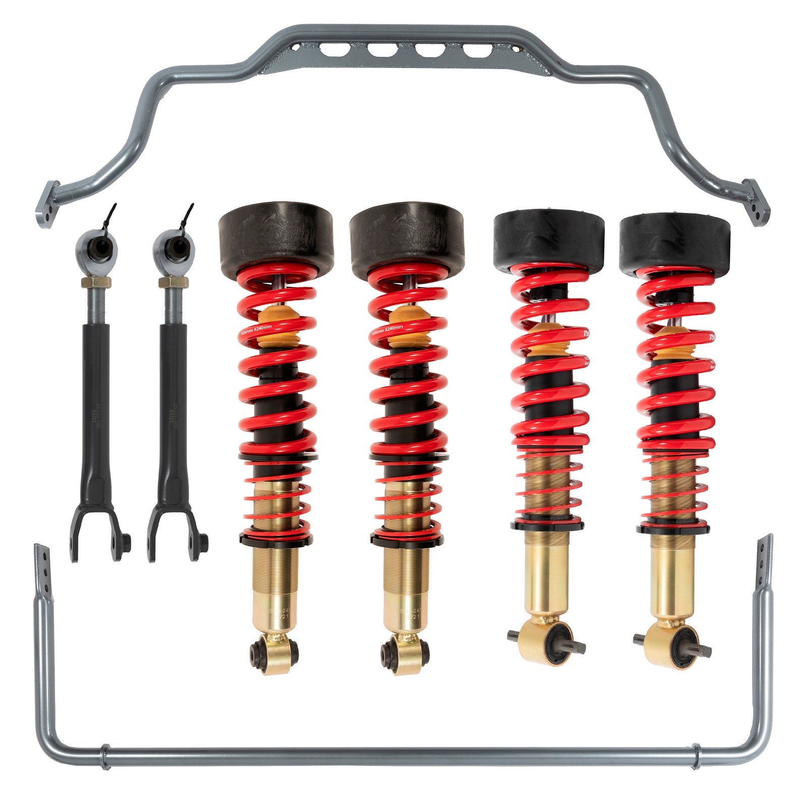 BELLTECH 1106HK PERFORMANCE HANDLING KIT W/ HEIGHT ADJUSTABLE FRONT COILOVERS & ANTI-SWAYBAR SET