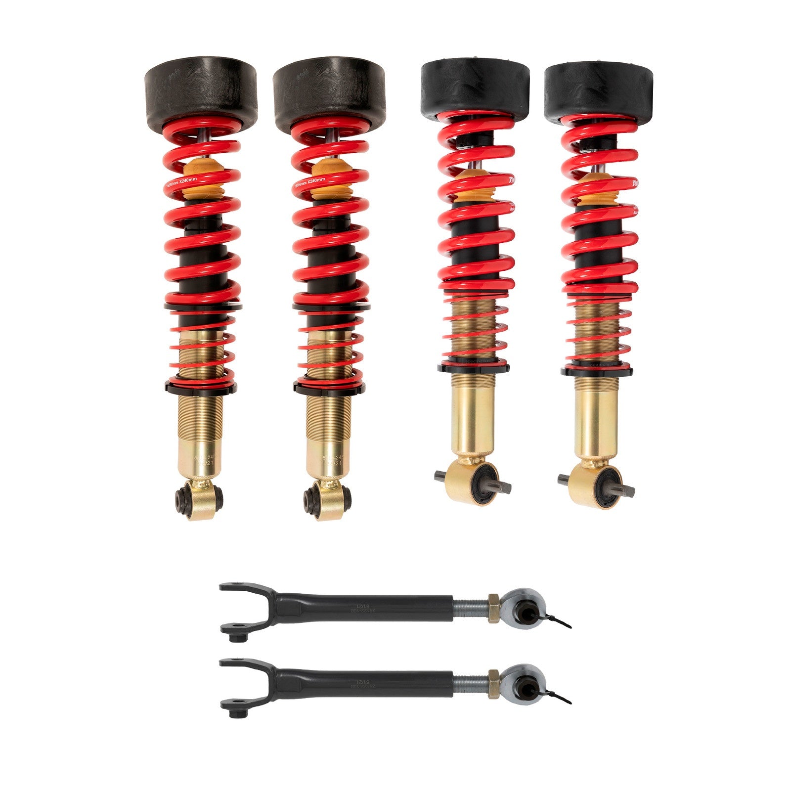 BELLTECH 1106SPC PERFORMANCE COILOVER KIT W/ FRONT AND REAR HEIGHT ADJUSTABLE COILOVERS