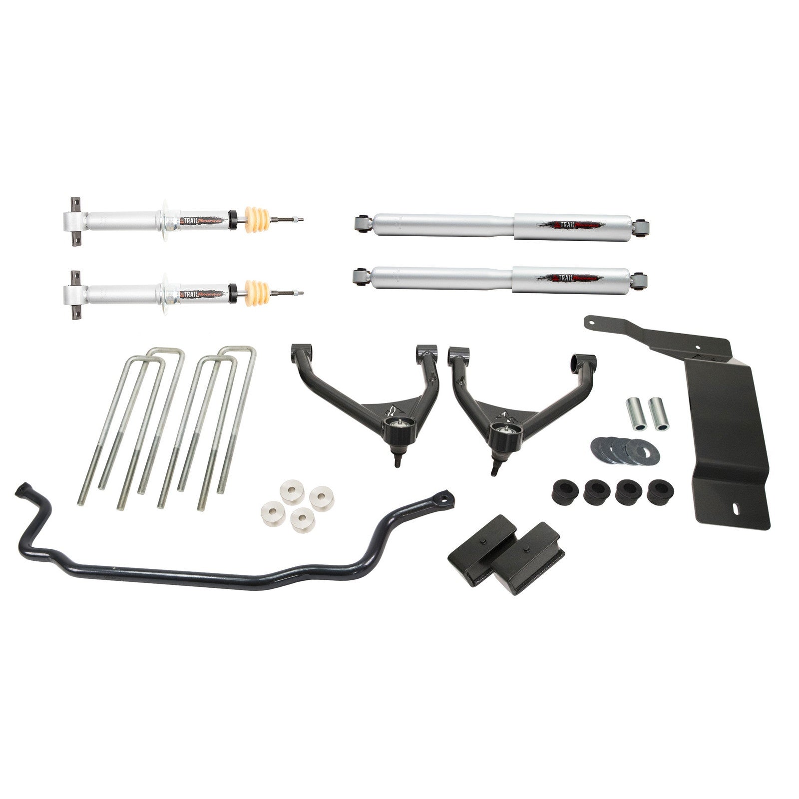BELLTECH 150207TPS 4 INCH LIFT KIT | FRONT AND REAR TRAIL PERFORMANCE STRUTS/SHOCKS