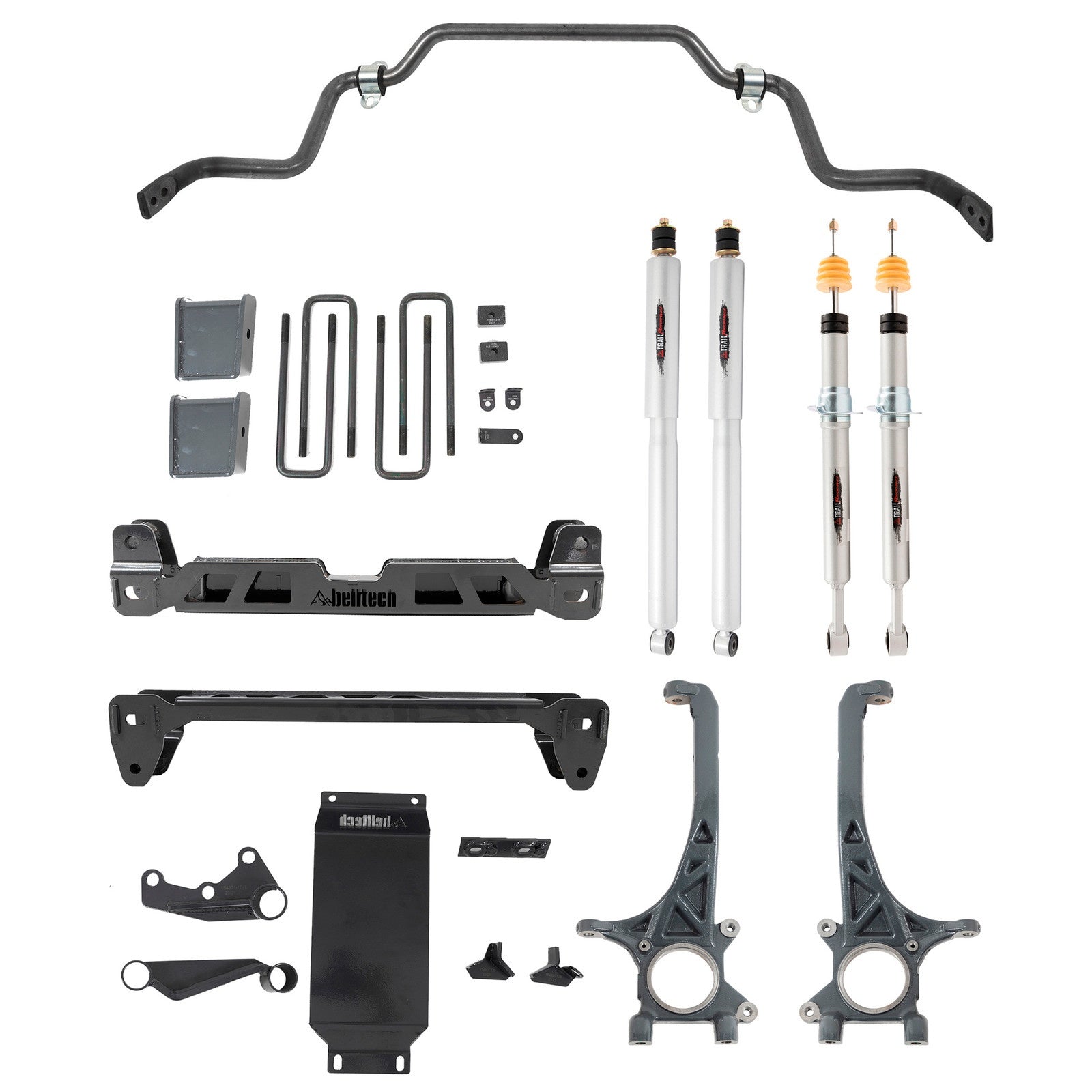 BELLTECH 154301TPS 4-6 INCH LIFT KIT | FRONT AND REAR TRAIL PERFORMANCE STRUTS/SHOCKS