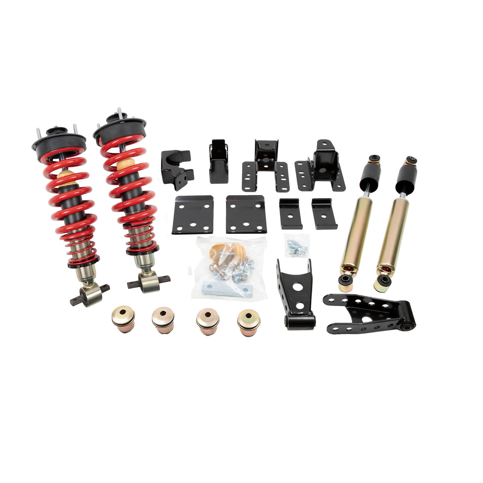 BELLTECH 646SPAC PERFORMANCE COILOVER KIT PLUS W/ DAMPING/HEIGHT ADJUSTABLE FRONT COILOVERS