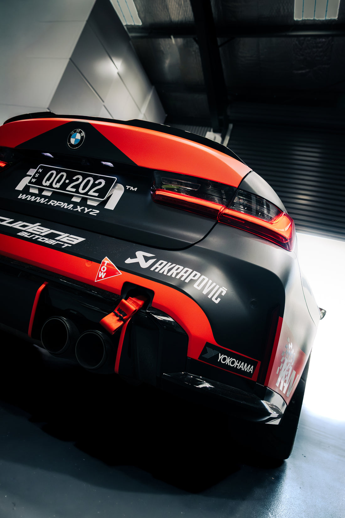 M3 Competition, Akrapovič exhaust