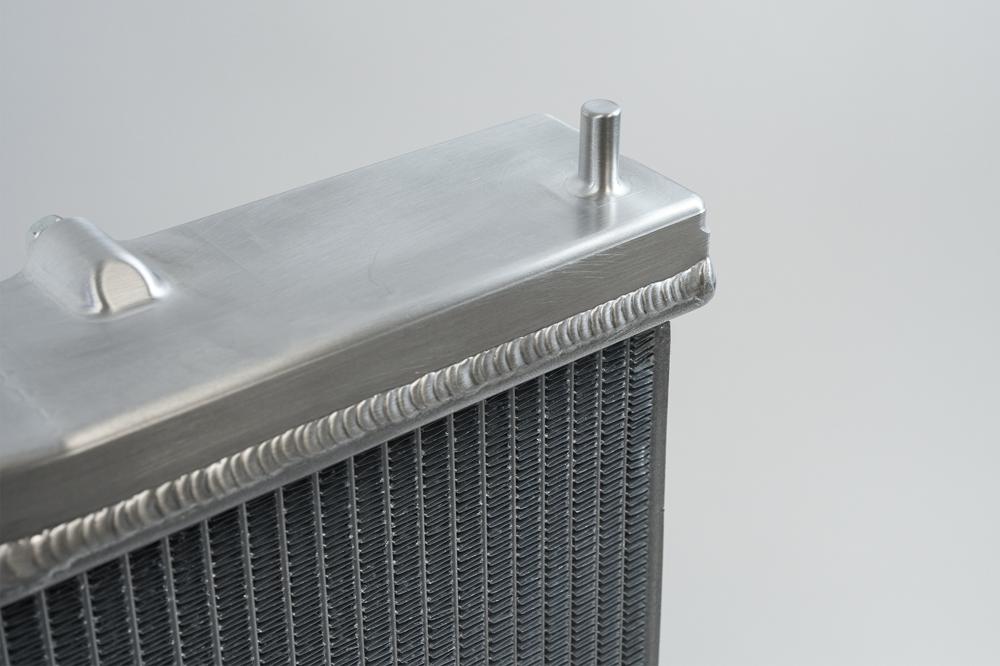 CSF R33 Skyline GT-R/GTS Full Billet Aluminum High-Performance Radiator - Raw Billet