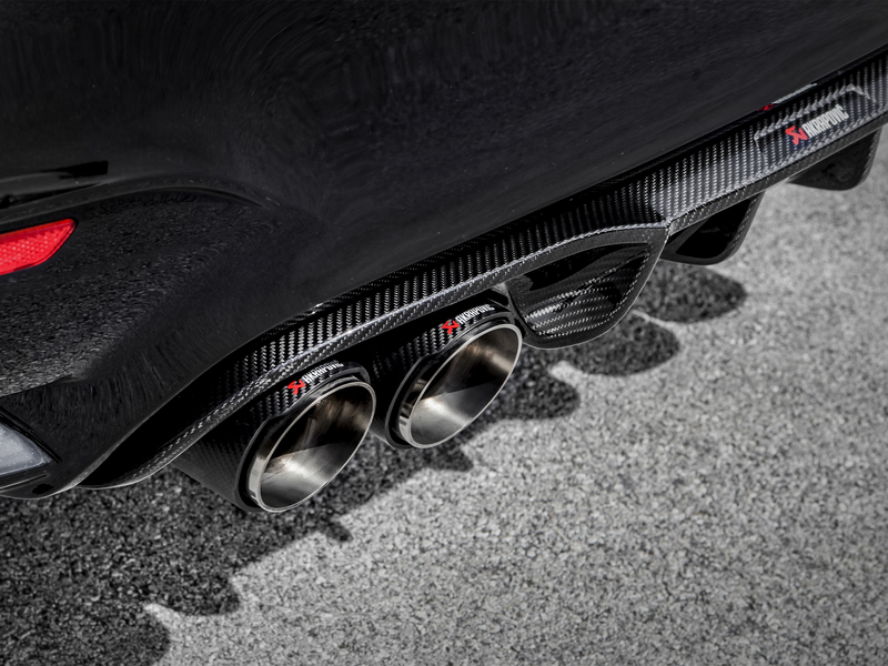 Akrapovic Rear Carbon Fibre Diffuser - Gloss - BMW F8X M3 /M4