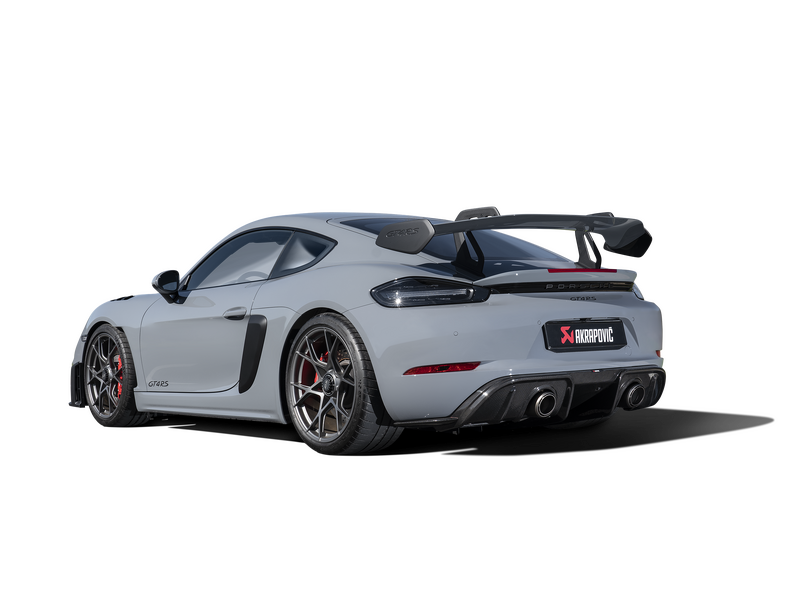 Akrapovic Rear Carbon Fiber Diffuser - High Gloss PORSCHE 718 CAYMAN GT4 RS