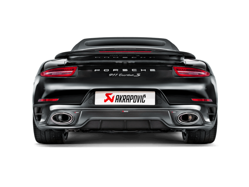 Akrapovic Porsche 911 Turbo/Turbo S (991) - Rear Carbon Fibre Diffuser