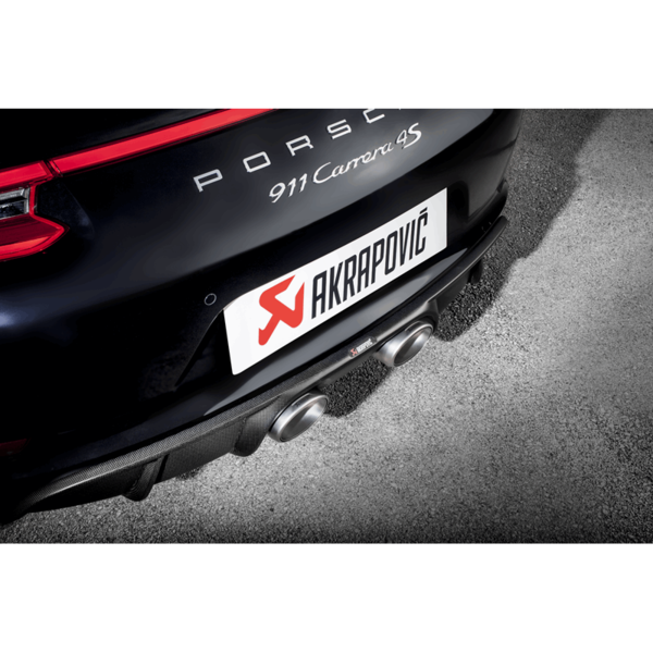 Akrapovic 991.2 Carrera Rear Carbon Fibre Diffuser - Gloss