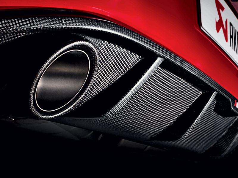 Akrapovic Diffuser (Carbon) for MK7 GTi