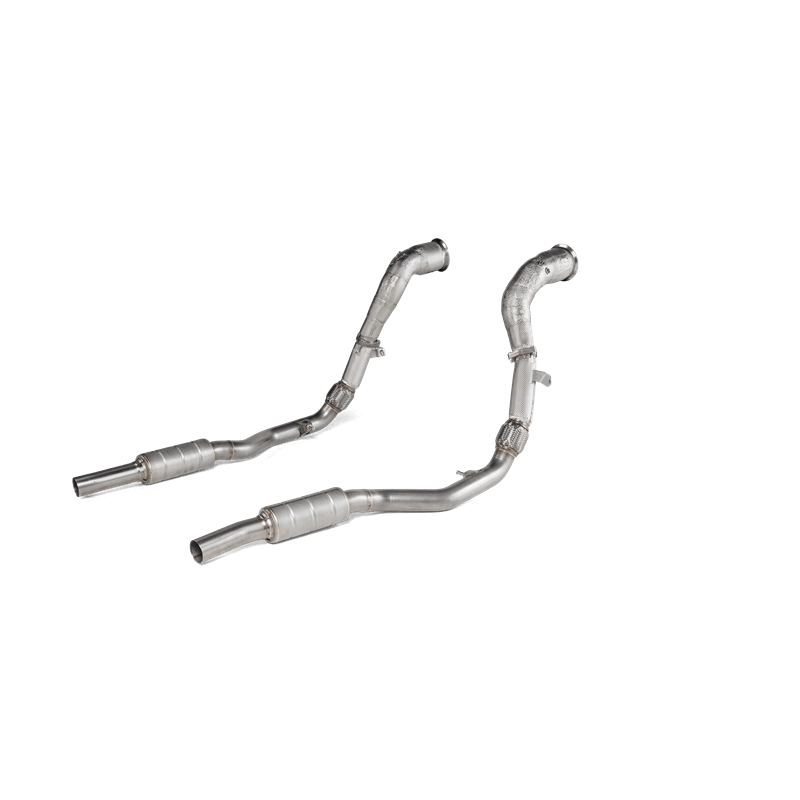 Akrapovic Downpipe / Linkpipe Set (SS) Audi RS Q8