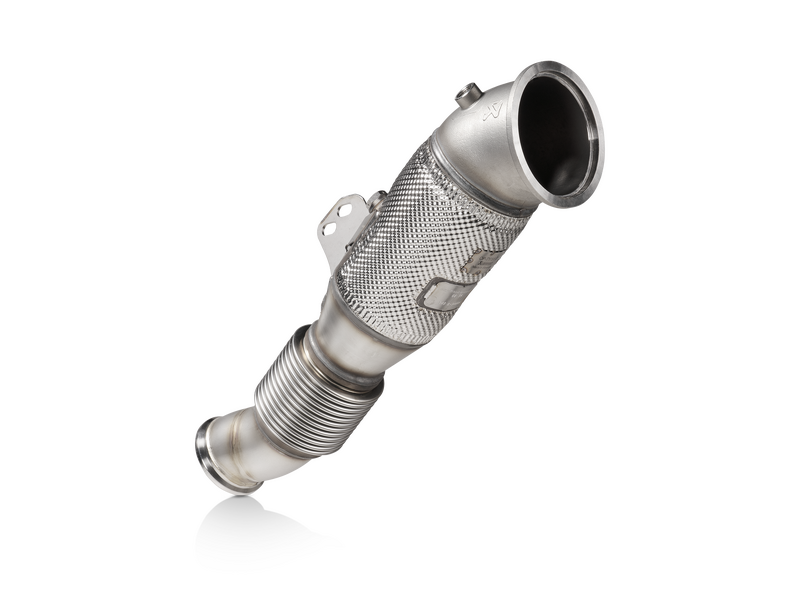 Akrapovic Downpipe with Cat (SS) - BMW M40i / Toyota Supra (With OPF)