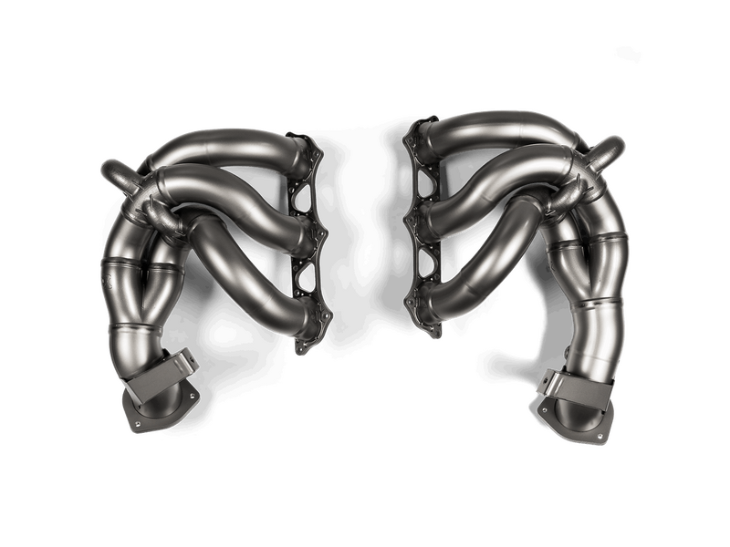 Akrapovic Evolution Header Set (Titanium) PORSCHE 718 CAYMAN GT4 RS