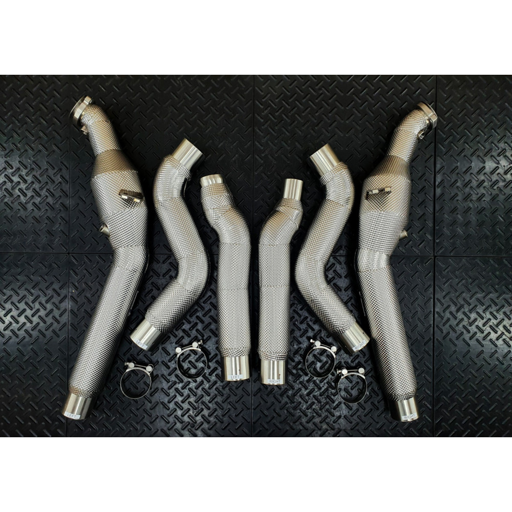 Redstar Downpipes for Mercedes CLS500 CLS550 / E500 E550