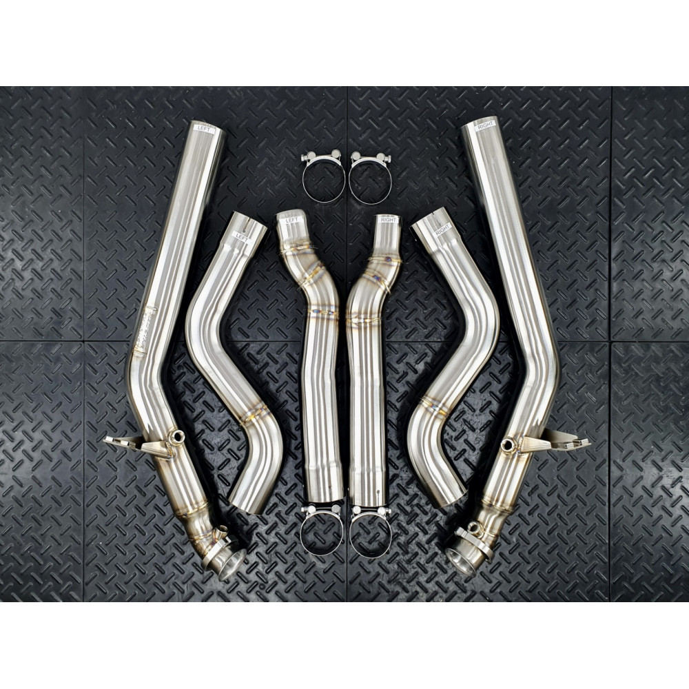 Redstar Downpipes for Mercedes CLS500 CLS550 / E500 E550