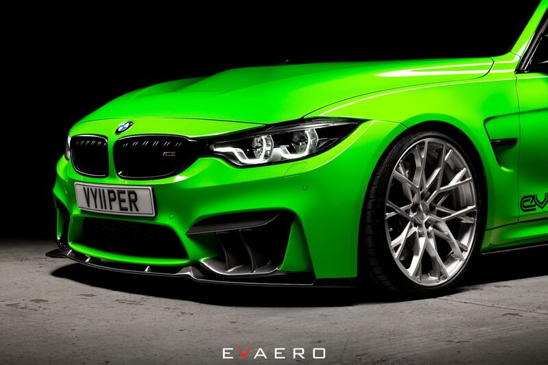 BMW F80 M3 / F82 & F83 M4  Front Carbon Splitter