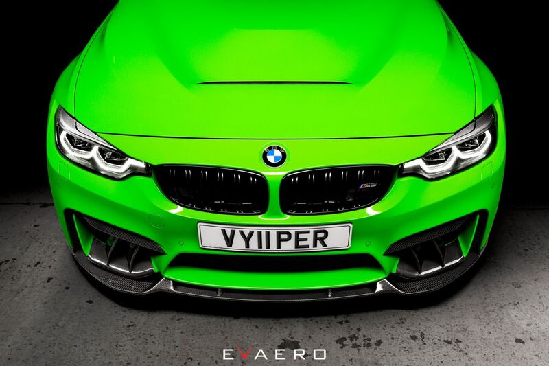 BMW F80 M3 / F82 & F83 M4  Front Carbon Splitter