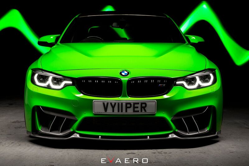 BMW F80 M3 / F82 & F83 M4  Front Carbon Splitter