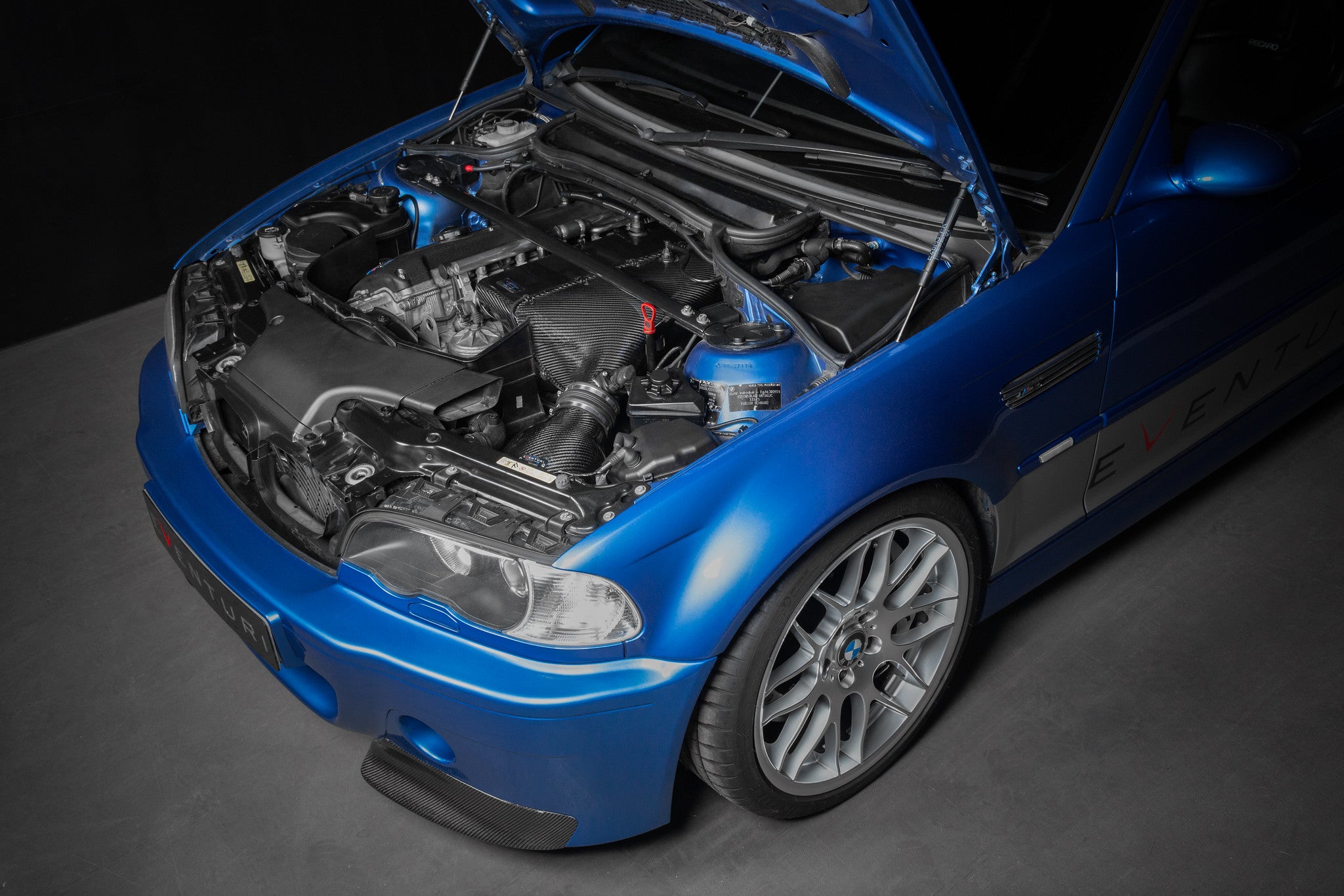 Eventuri BMW E46 M3 Hybrid Carbon Airbox with Full Carbon Intake