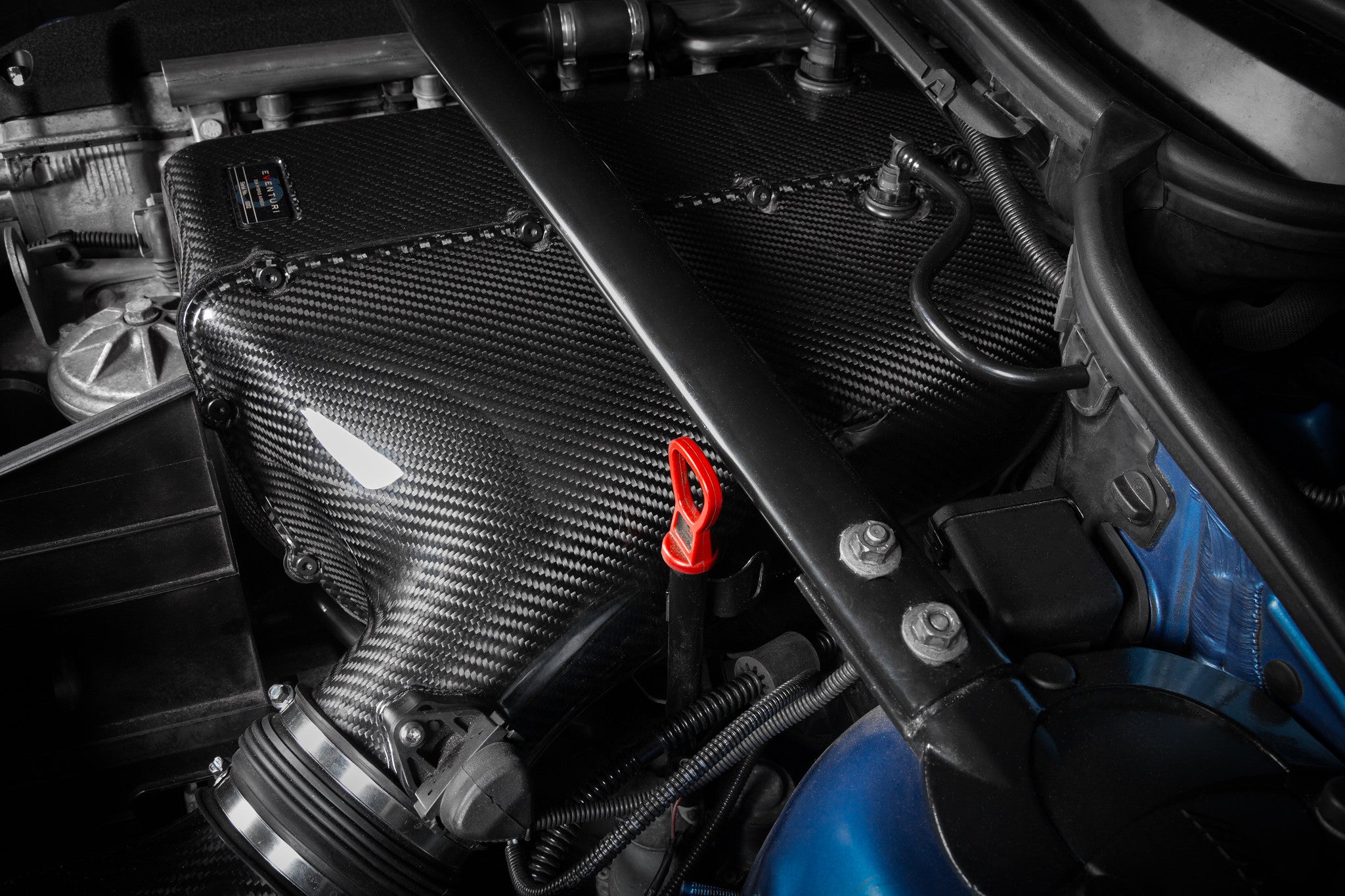 Eventuri BMW E46 M3 Hybrid Carbon Airbox with Full Carbon Intake