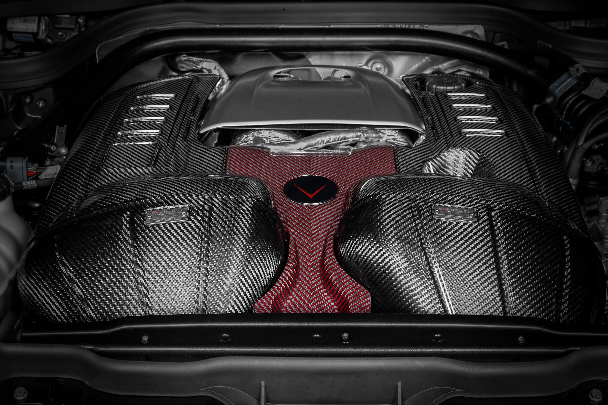 Eventuri Mercedes G63 W465 AMG 2025+ ; M177 Engine code Carbon Intake