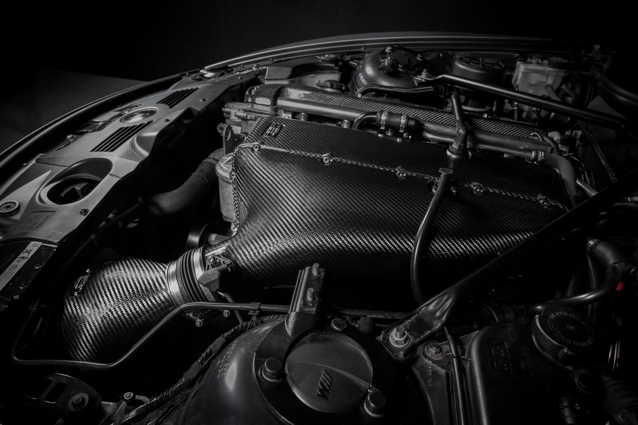Eventuri BMW Z4M Hybrid Carbon Airbox with Full Carbon Intake