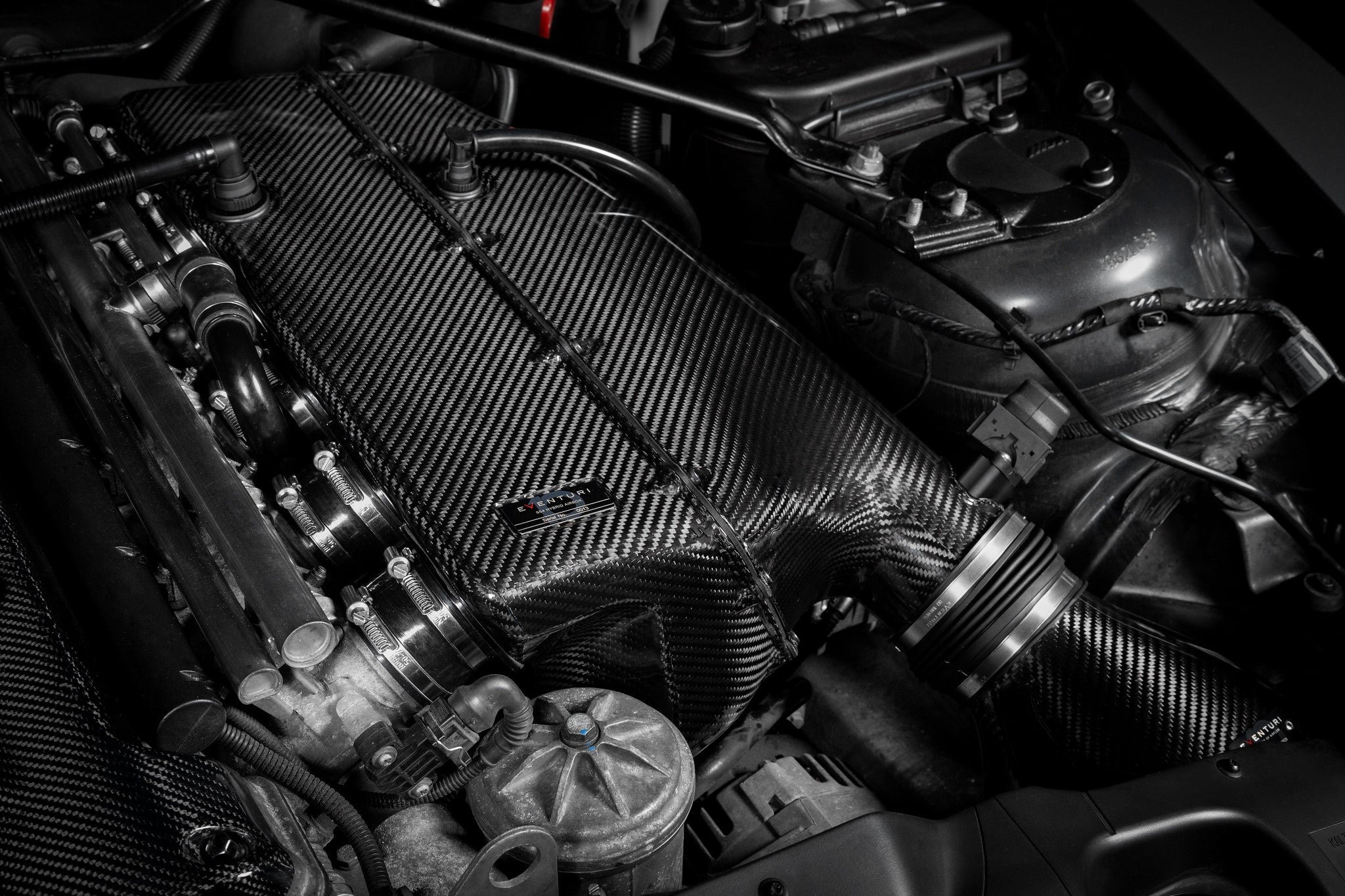 Eventuri BMW Z4M Hybrid Carbon Airbox with Full Carbon Intake