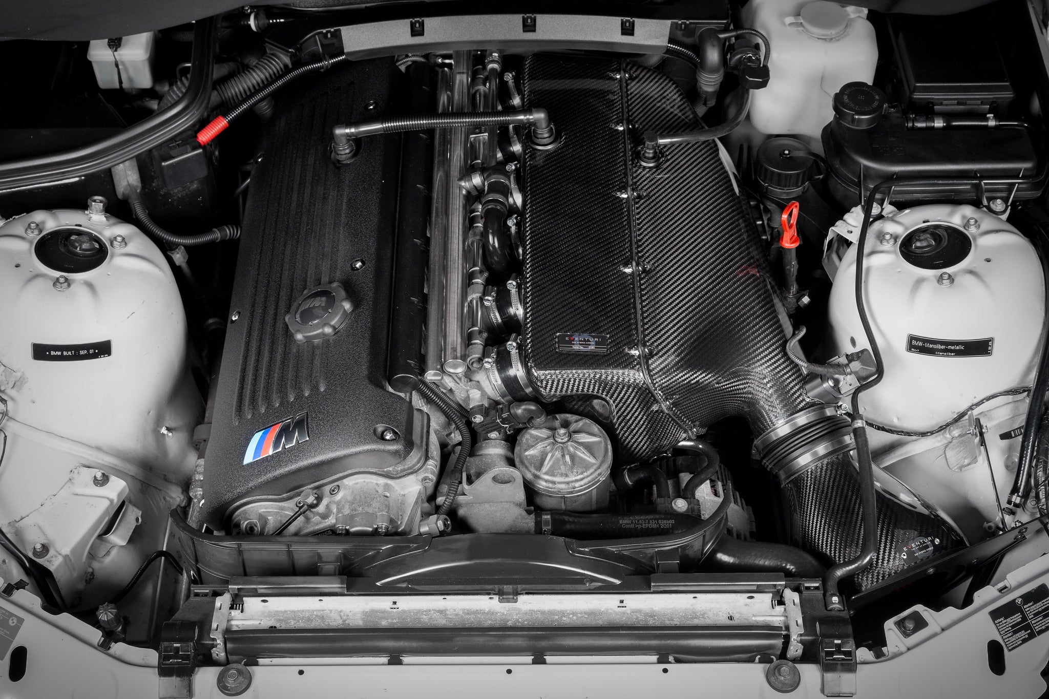 Eventuri BMW Z3M Hybrid Carbon Airbox with Full Carbon Intake