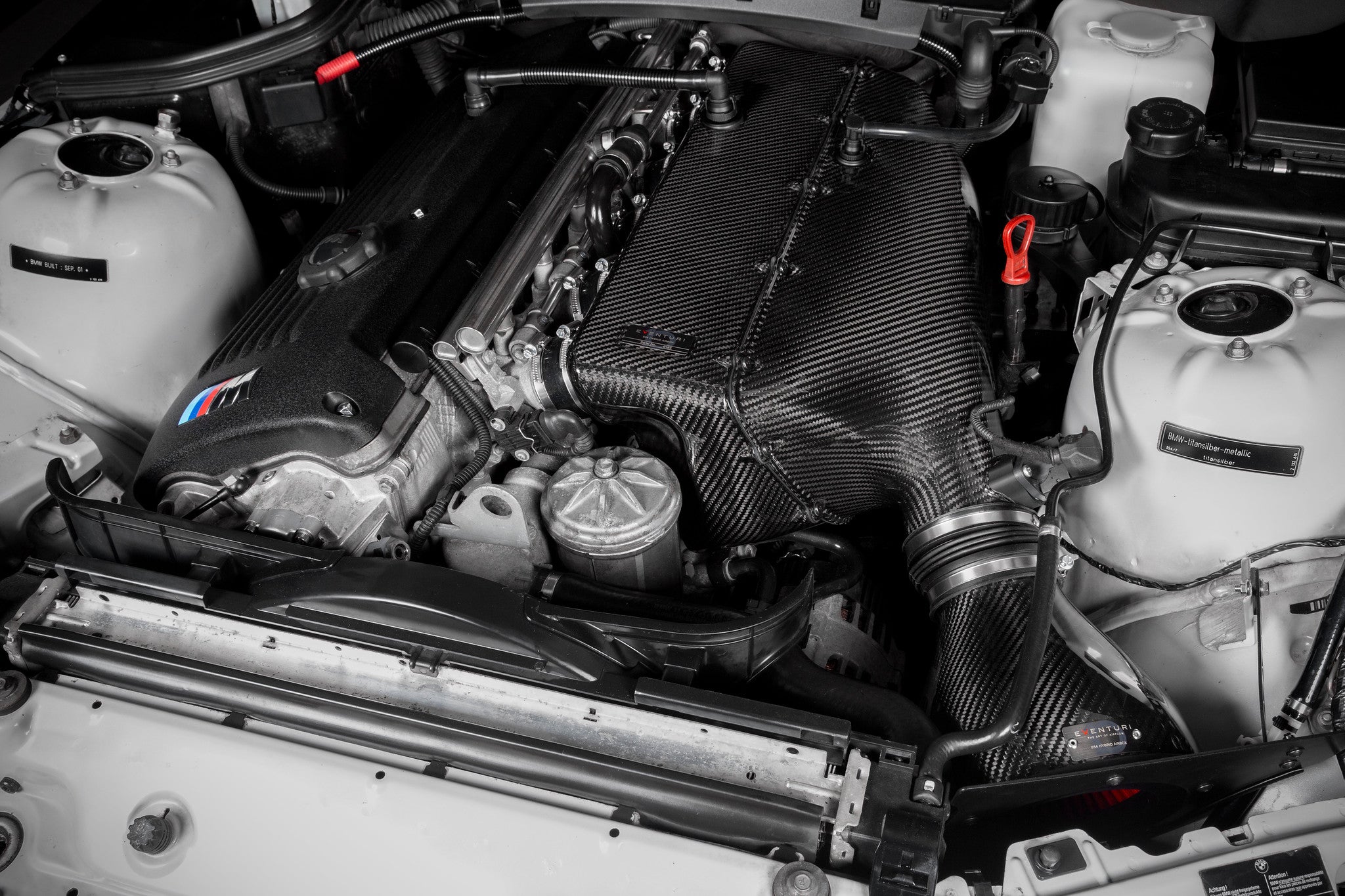 Eventuri BMW Z3M Hybrid Carbon Airbox with Full Carbon Intake