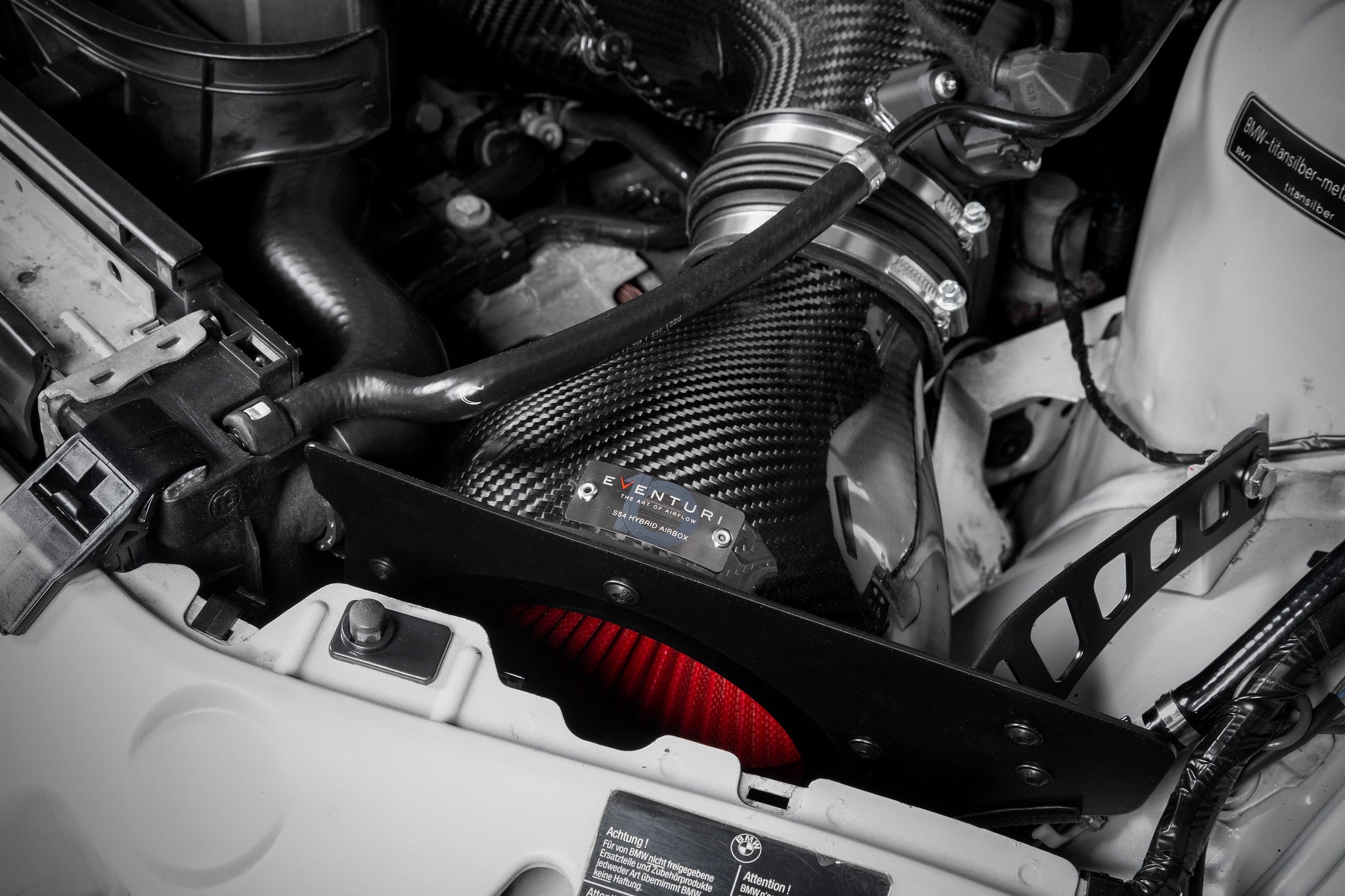 Eventuri BMW Z3M Hybrid Carbon Airbox with Full Carbon Intake