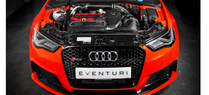 Eventuri Audi 8V RS3 RHD Full Black Carbon intake Gen 1