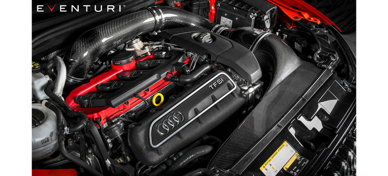 Eventuri Audi 8V RS3 RHD Full Black Carbon intake Gen 1