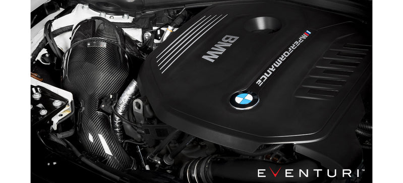 Eventuri BMW B58 M140i, M240i, M340i Black Carbon intake