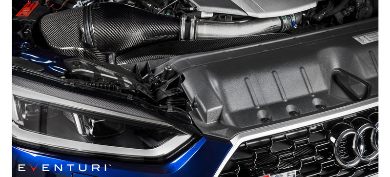 Eventuri Audi B9 RS5/RS4 Black Carbon intake with secondary duct