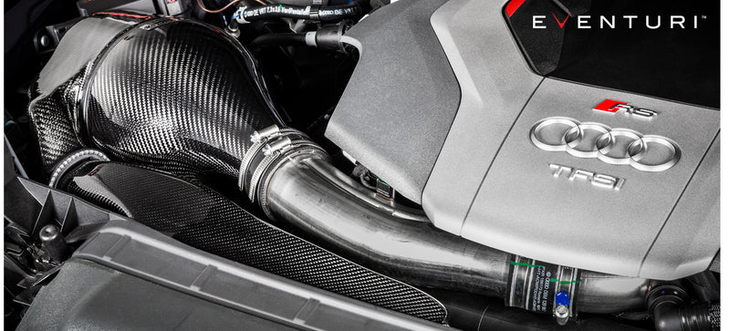 Eventuri Audi B9 RS5/RS4 Black Carbon intake with secondary duct