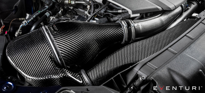 Eventuri Audi B9 RS5/RS4 Black Carbon intake with secondary duct